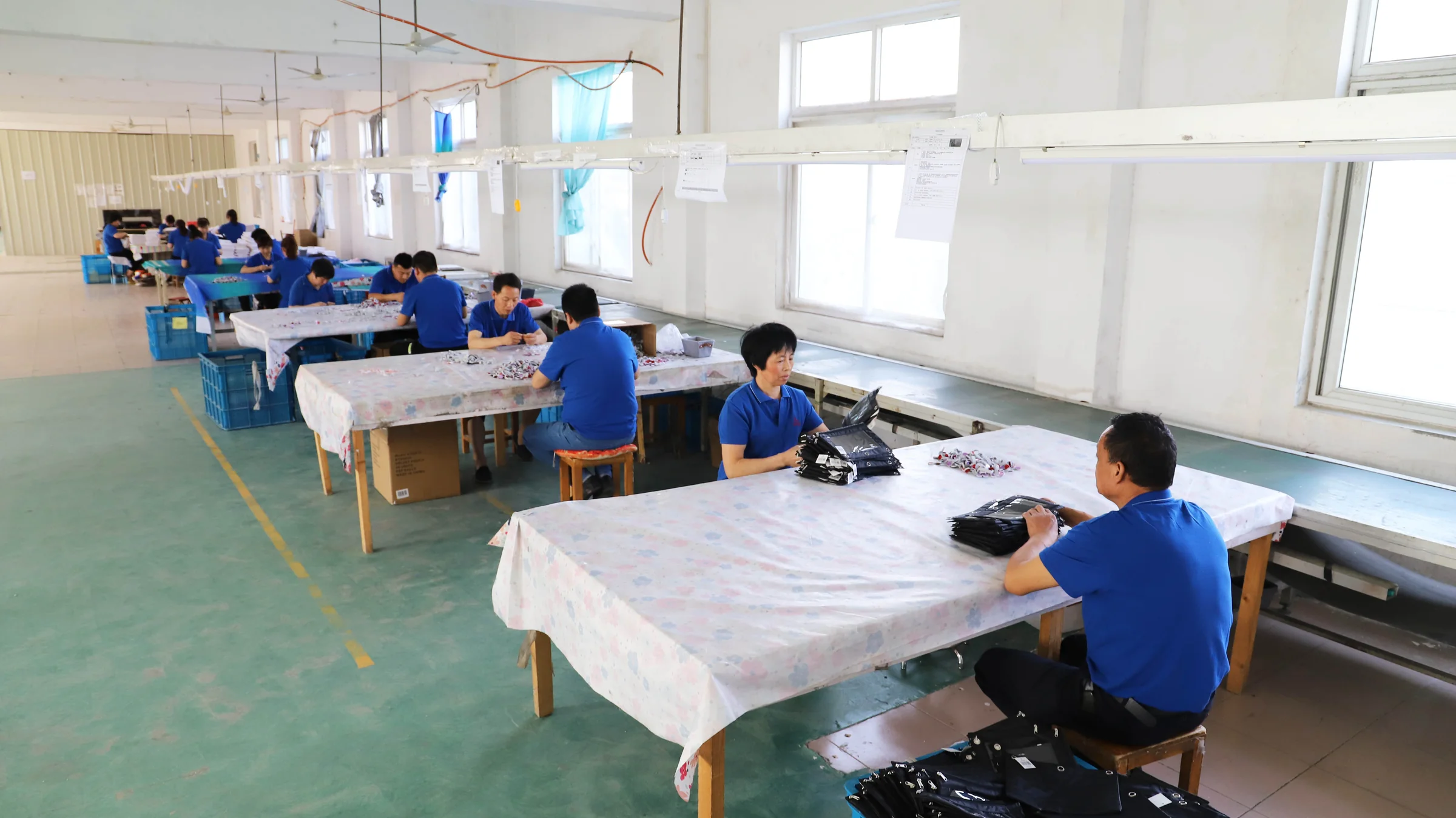 Ningbo Happiness assembly and inspection area