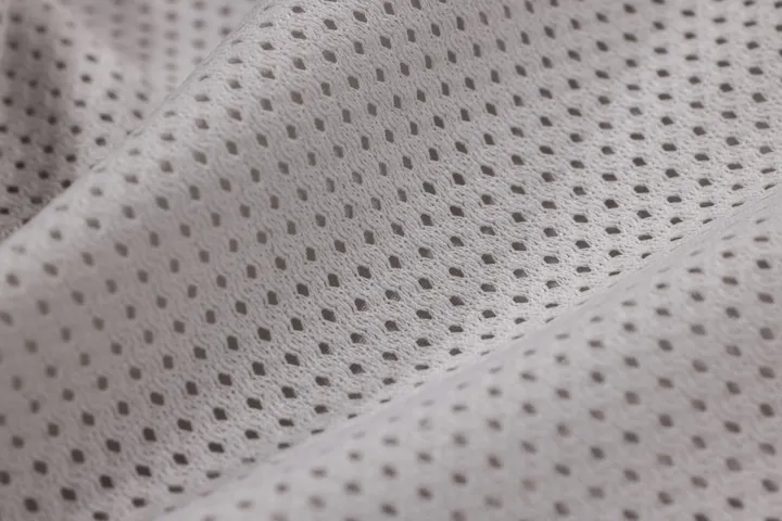 Close-up mesh textile texture