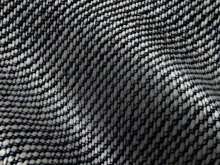 Technical woven textile close-up