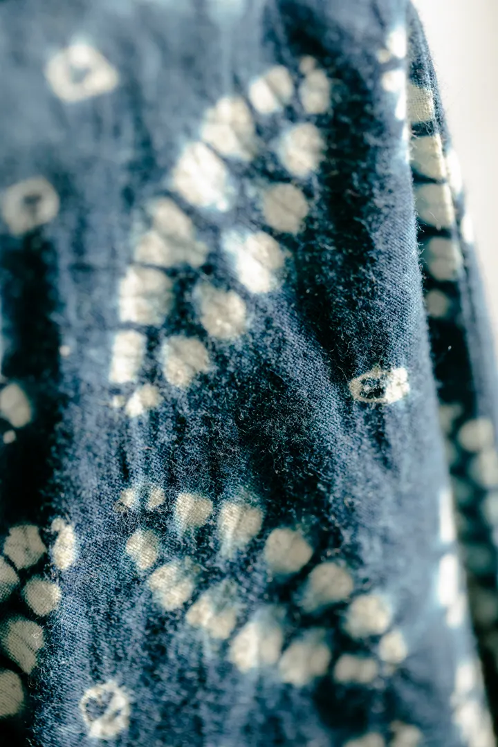Printed textile surface detail without people