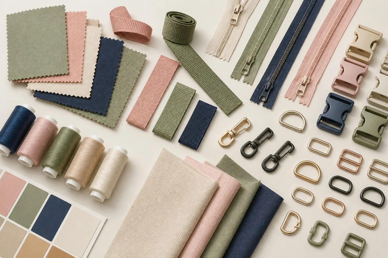 Fabric, colour and bag hardware feasibility research