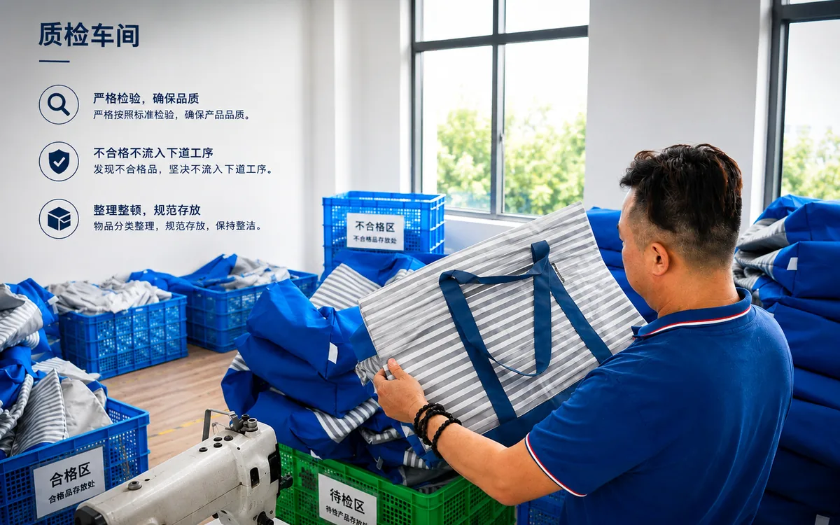 In-line production quality inspection