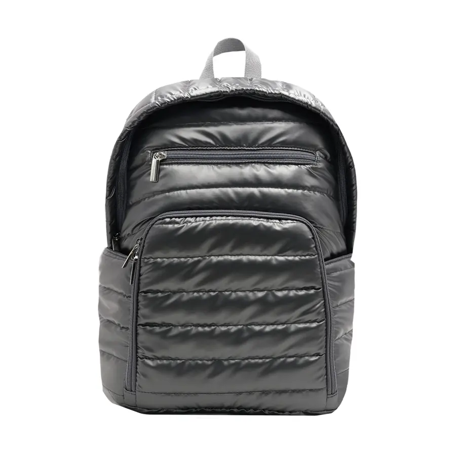 Pastel Quilted Large Backpack
