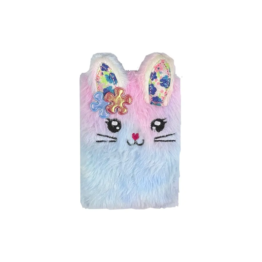 Plush Bunny Character Pouch