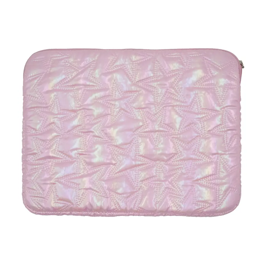 Pastel Quilted Laptop Bag