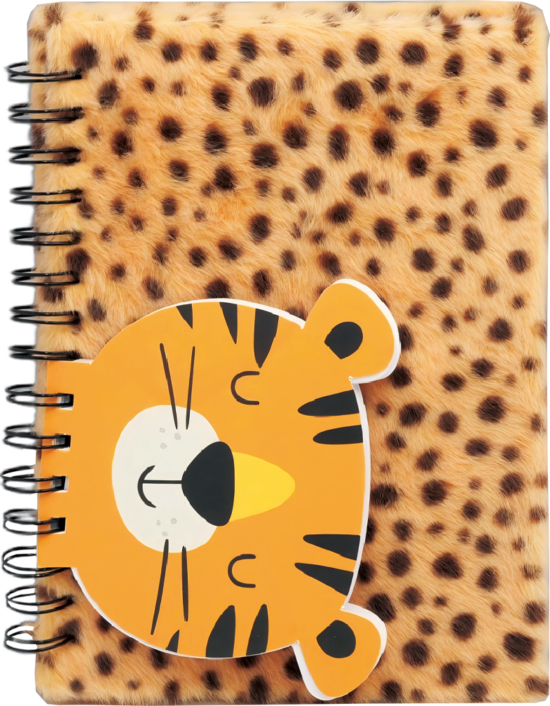 A5 Plush Spiral Notebook
