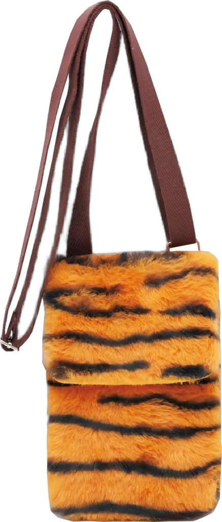 Plush Mobile Phone Bag with Magnetic Snap