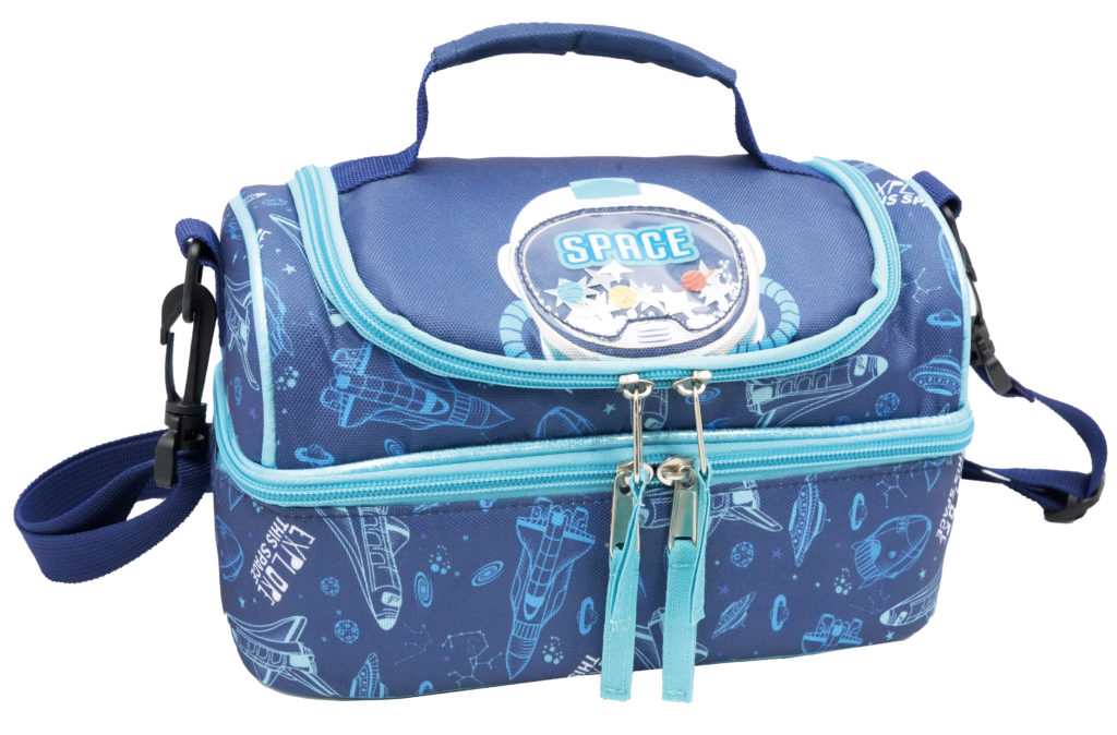 Printed 600D Sequin Lunch Bag