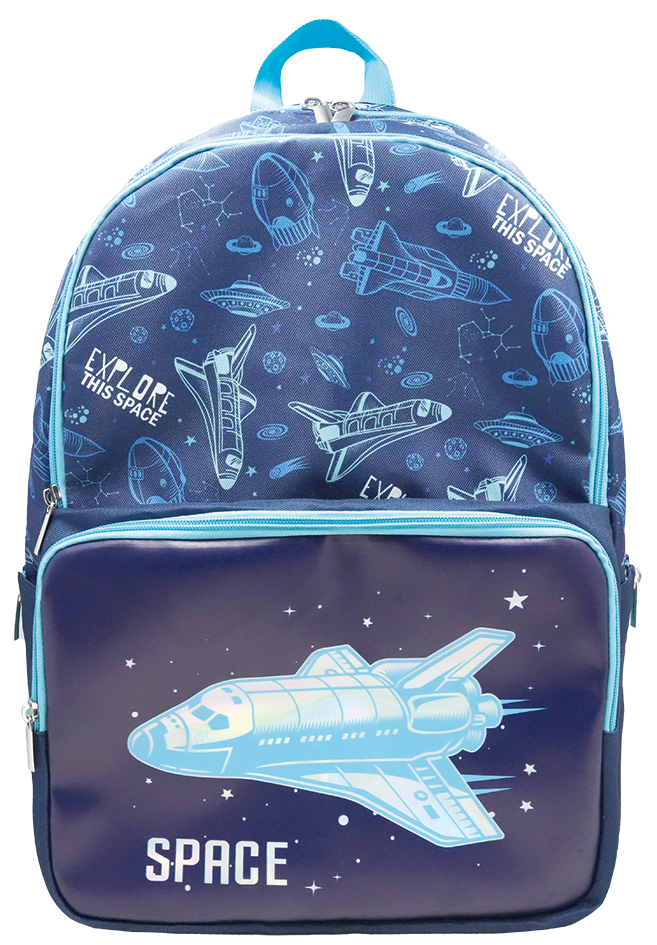 Printed 600D School Backpack