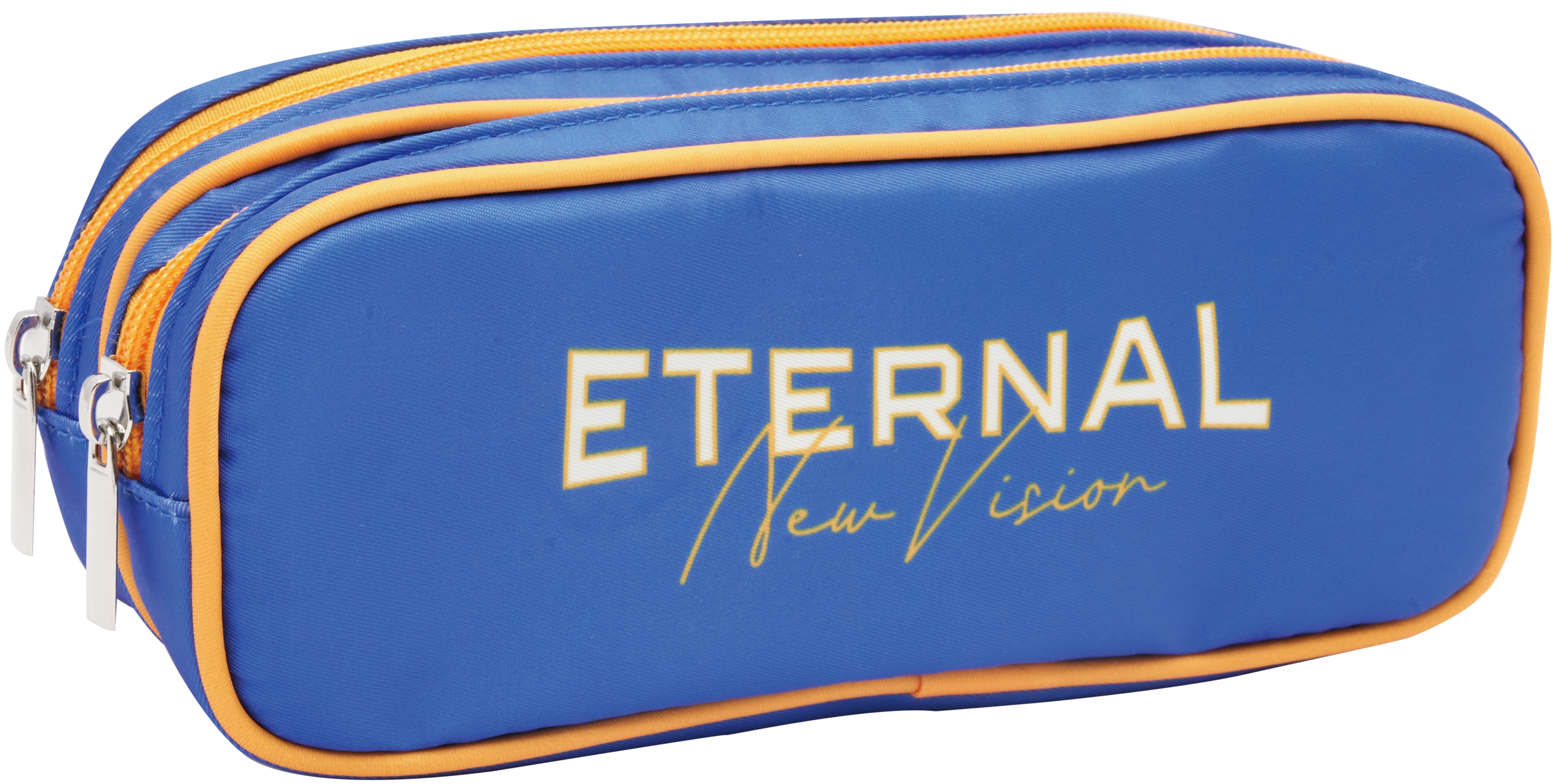 Curved Printed Twill Pencil Case