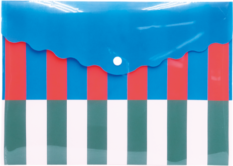 PP Document Pouch with Plastic Button