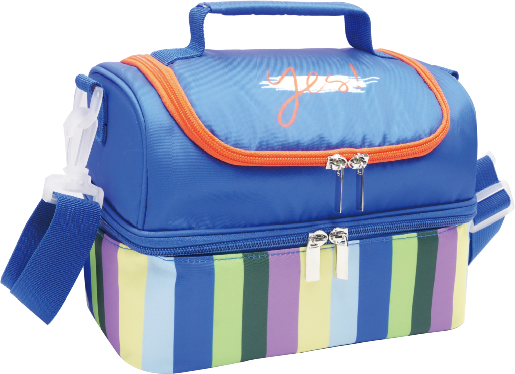 Printed Twill Insulated Lunch Bag