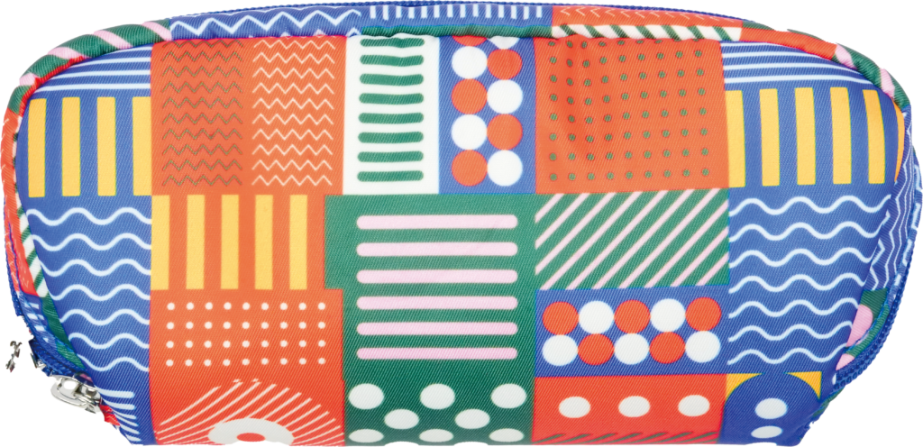 Printed Twill Pencil Case