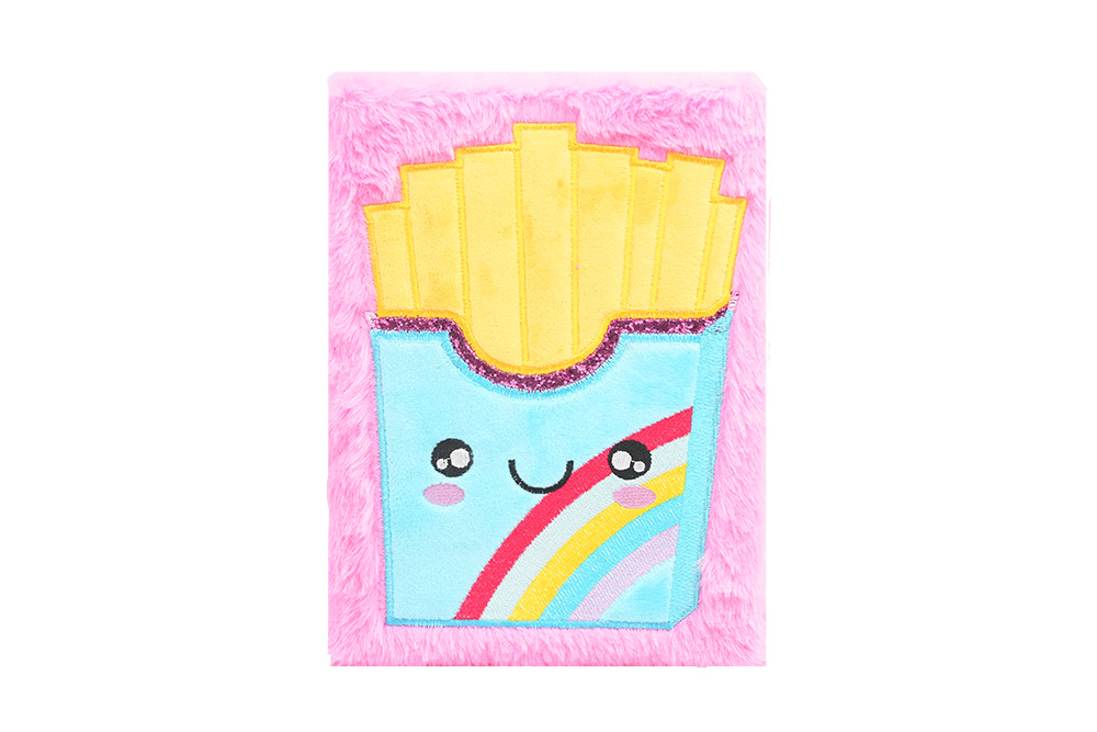 A5 plush notebook