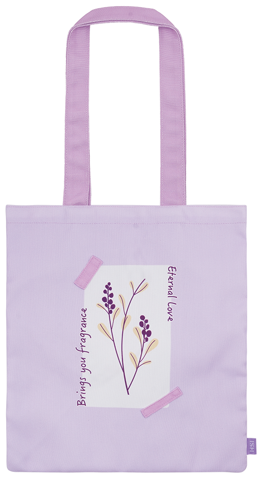 Printed Canvas Tote Bag