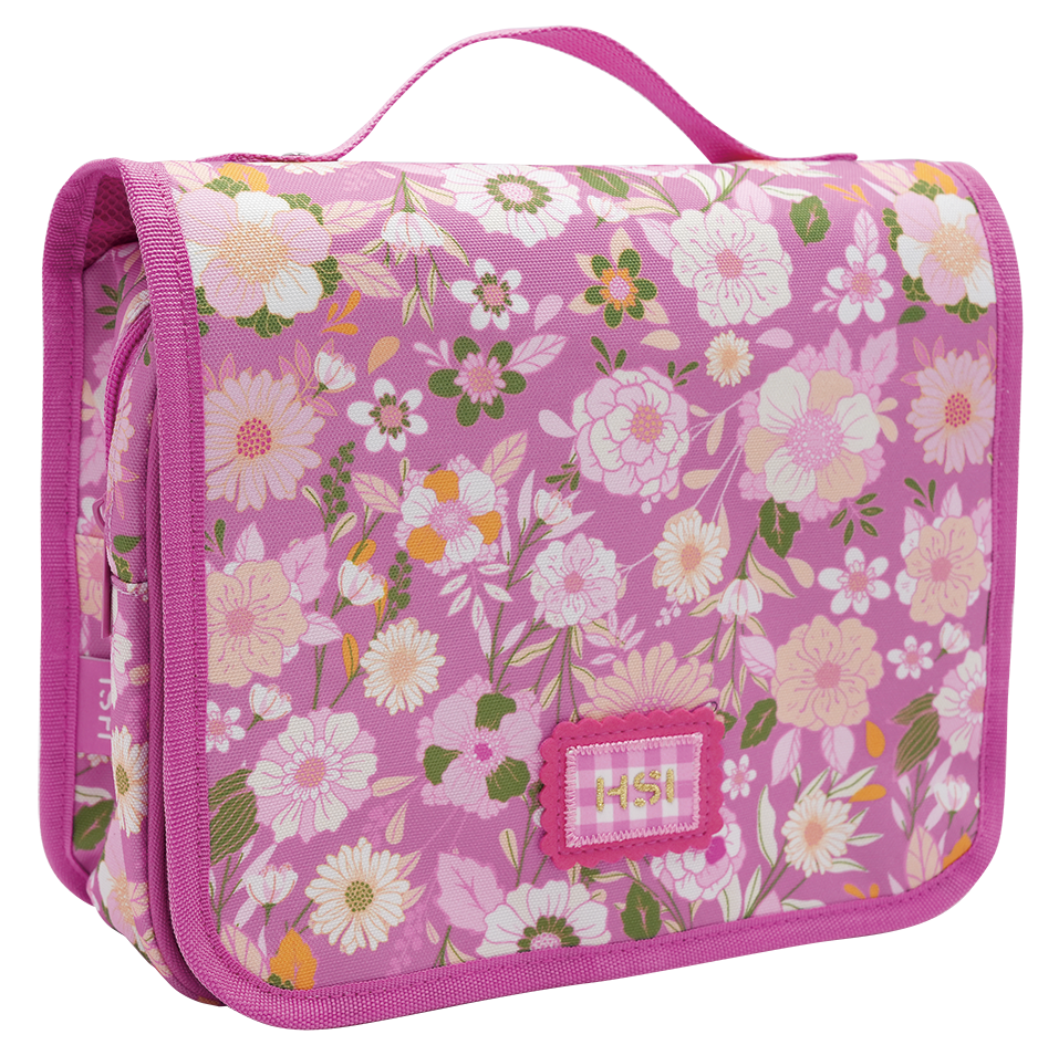 Floral Printed 600D Cosmetic Bag - Image 2